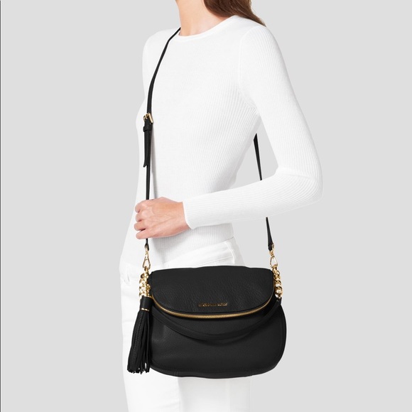 Michael Kors Handbags - Michael Kors Bedford Tassel Leather Crossbody Bag